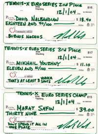 Talk about an X-mas gift, the three finalists all received big chunks of cash!