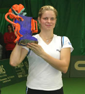 Clijsters wins in Luxembourg