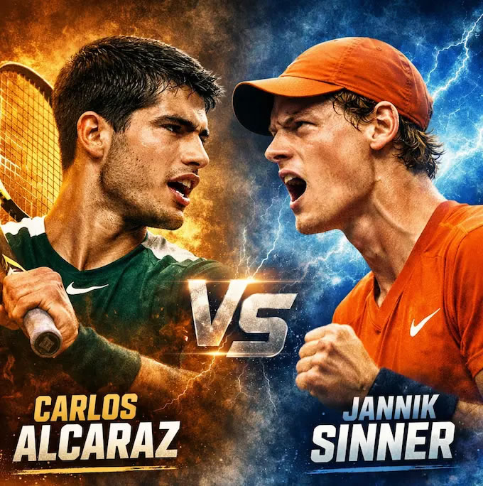 Carlos Alcaraz vs Jannik Sinner