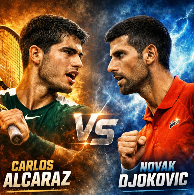 Carlos Alcaraz vs Novak Djokovic